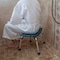 Flash Furniture 15" L, Plastic, Navy Bath & Shower Chair DC-HY3410L-NV-GG - alternate 8